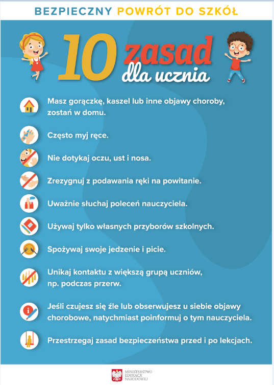 10 zasad dla ucznia